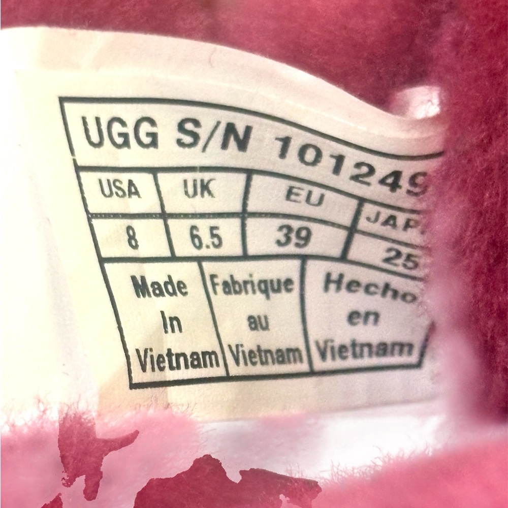 UGG Kristin Suede Ankle Boots size 8 - Picture 10 of 10